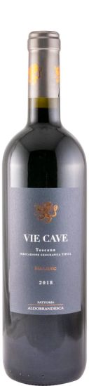 2018 Fattoria Aldobrandesca Vie Cave Malbec Sovana tinto