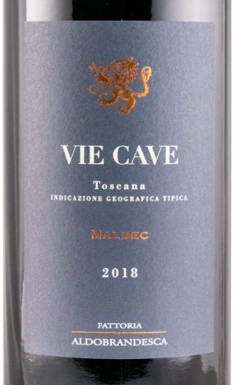 2018 Fattoria Aldobrandesca Vie Cave Malbec Sovana tinto