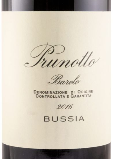 2016 Prunotto Bussia Barolo red