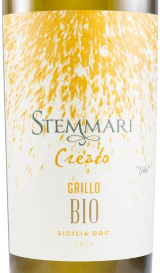 2019 Stemmari Grillo biológico white