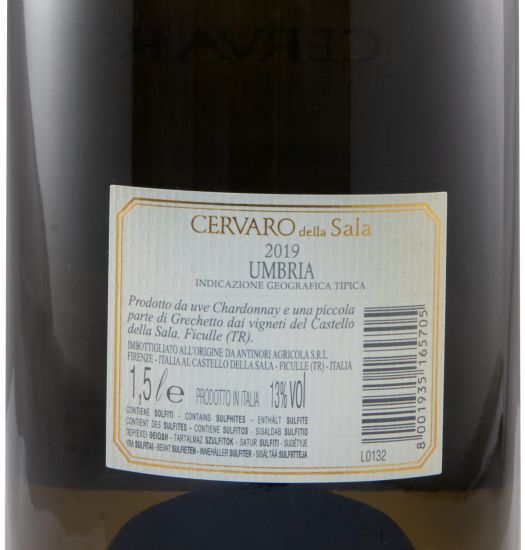 2019 Castello della Sala Cervaro della Sala branco 1,5L