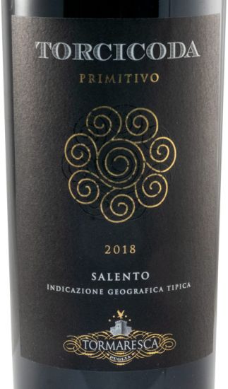 2018 Tormaresca Torcicoda Primitivo Salento tinto