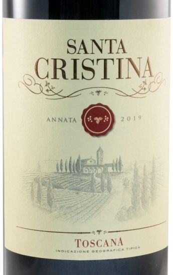 2019 Santa Cristina Rosso red