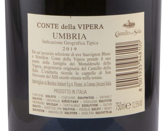2019 Castello della Sala Conte della Vipera branco
