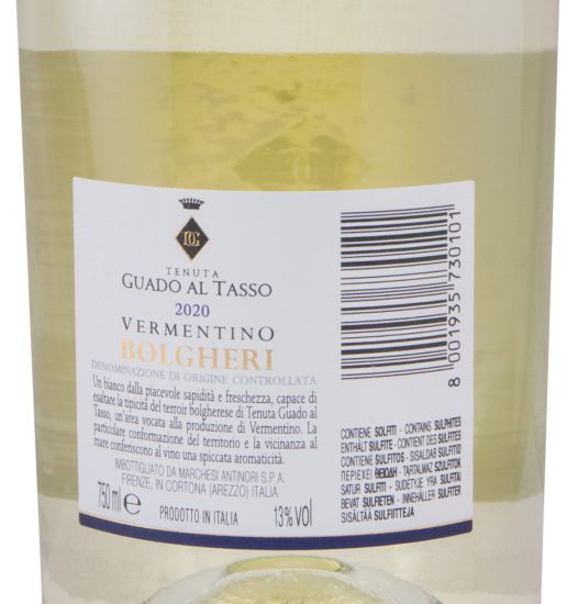 2020 Tenuta Guado al Tasso Vermentino Bolgheri branco