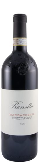 2018 Prunotto Barbaresco red