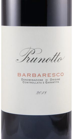 2018 Prunotto Barbaresco red