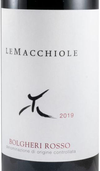 2019 Le Macchiole Bolgheri Rosso tinto