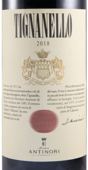2018 Tignanello red