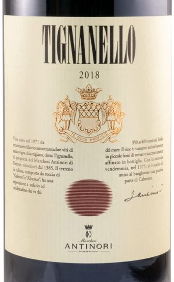 2018 Tignanello red 1.5L