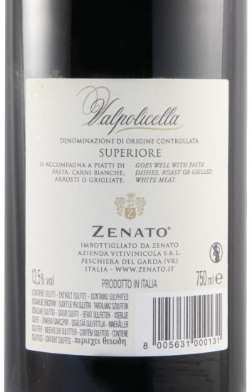 2018 Zenato Valpolicella Superiore tinto