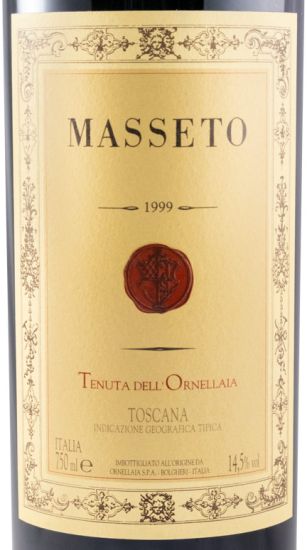 1999 Masseto tinto