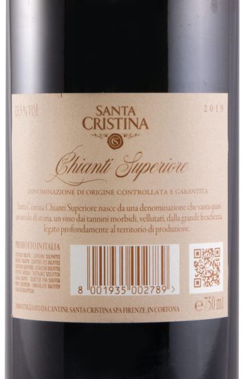 2019 Santa Cristina Chianti Superiore red