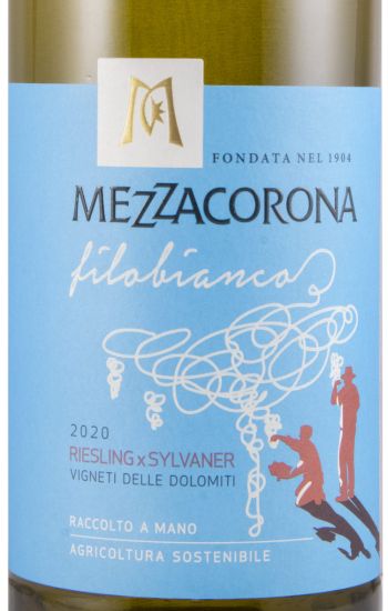 2020 Mezzacorona Filobianco Riesling & Sylvaner branco