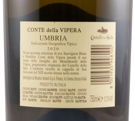 2020 Castello della Sala Conte della Vipera white