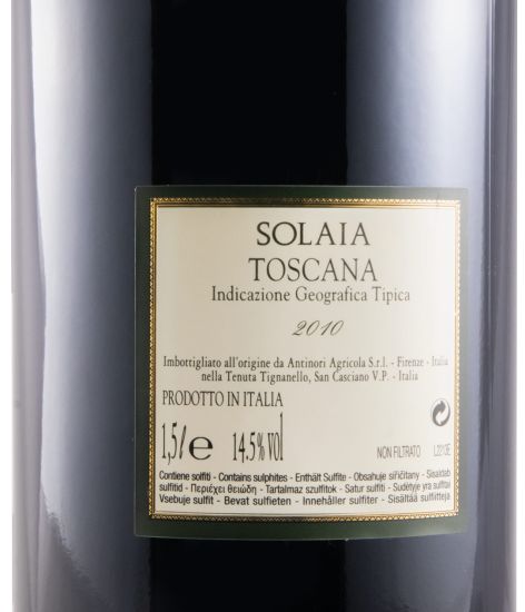 2010 Solaia red 1.5L