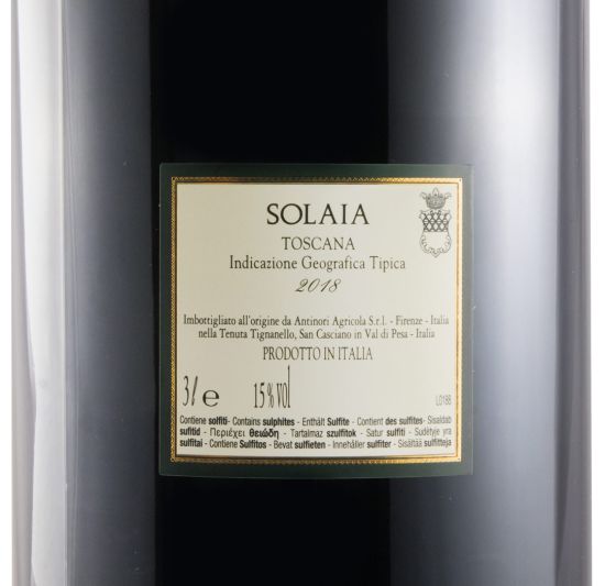 2018 Solaia tinto 3L