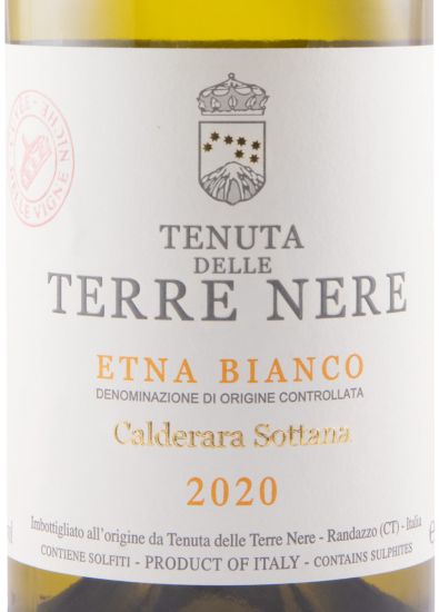 2020 Tenuta delle Terre Nere Etna Calderara Sicilia biológico branco