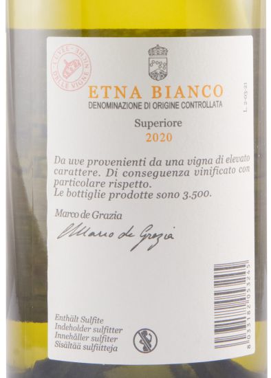 2020 Tenuta delle Terre Nere Etna Superiore Sicilia branco