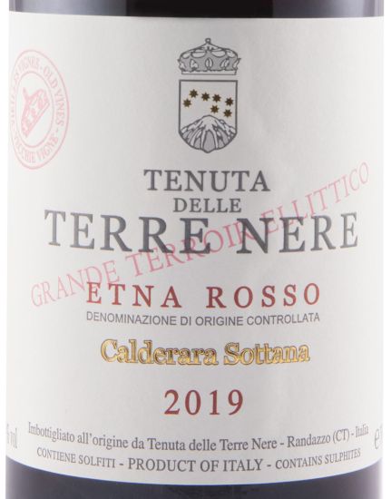 2019 Tenuta delle Terre Nere Etna Calderara Sottana Sicilia tinto