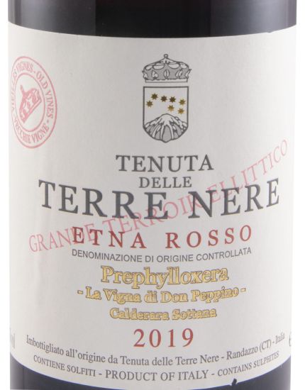2019 Tenuta delle Terre Nere Etna Don Peppino Prephylloxera Sicilia tinto