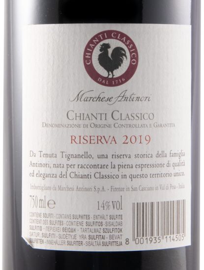 2019 Marchese Antinori Chianti Classico Riserva tinto
