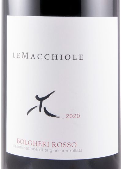 2020 Le Macchiole Bolgheri Rosso tinto 1,5L