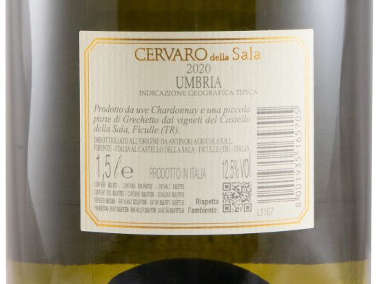2020 Castello della Sala Cervaro della Sala white 1.5L