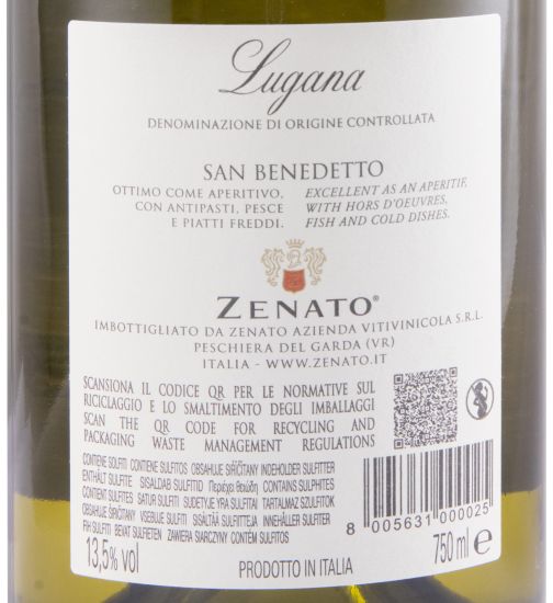 2021 Zenato San Benedetto Lugana branco