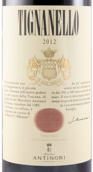 2012 Tignanello red