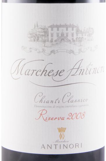 2008 Marchese Antinori Chianti Classico Riserva tinto