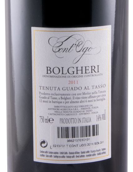 2011 Tenuta Guado al Tasso Cont'Ugo Bolgheri tinto