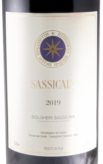2019 Tenuta San Guido Sassicaia Bolgheri tinto 6L