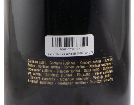2020 Tenuta San Guido Le Difese Toscana red 1.5L