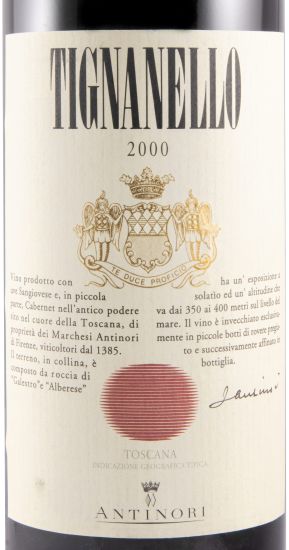 2000 Tignanello tinto