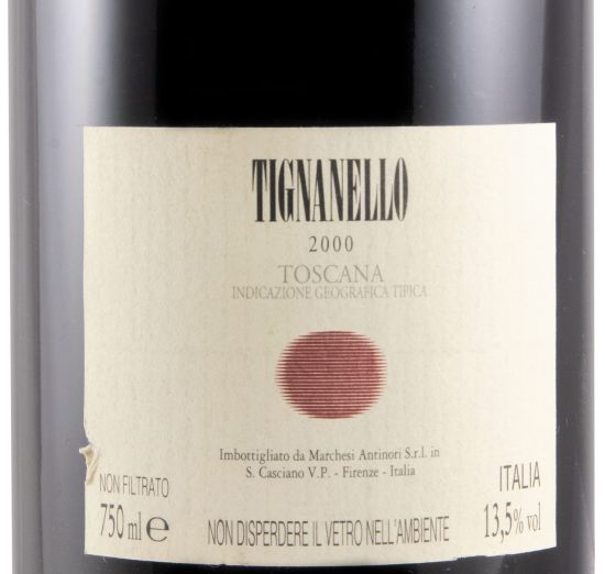 2000 Tignanello tinto