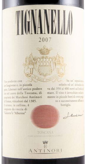 2007 Tignanello red