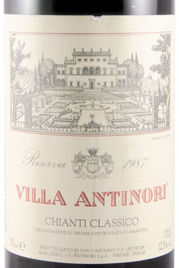 1987 Villa Antinori Chianti Classico Riserva tinto