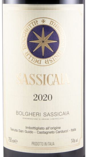 2020 Tenuta San Guido Sassicaia Bolgheri red