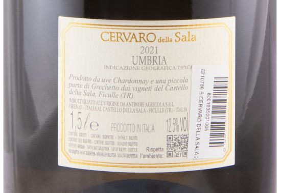 2021 Castello della Sala Cervaro della Sala white 1.5L