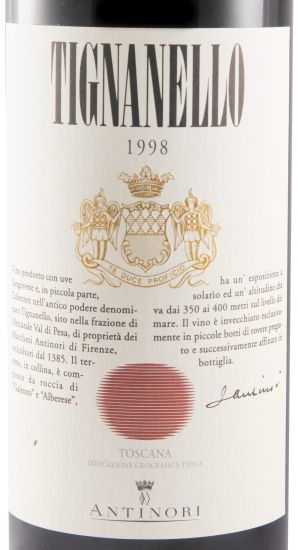 1998 Tignanello red