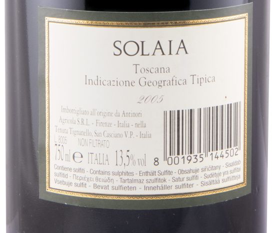 2005 Solaia tinto