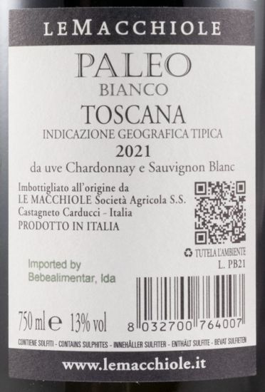 2021 Le Macchiole Paleo white