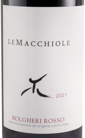 2021 Le Macchiole Bolgheri red