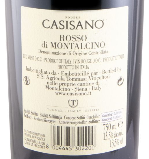 2021 Casisano Rosso di Montalcino tinto