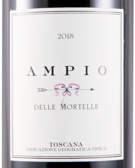 2018 Ampio delle Mortelle tinto