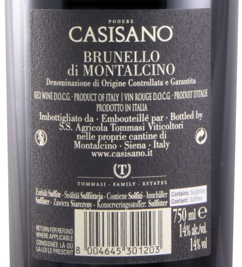 2017 Casisano Brunello di Montalcino tinto