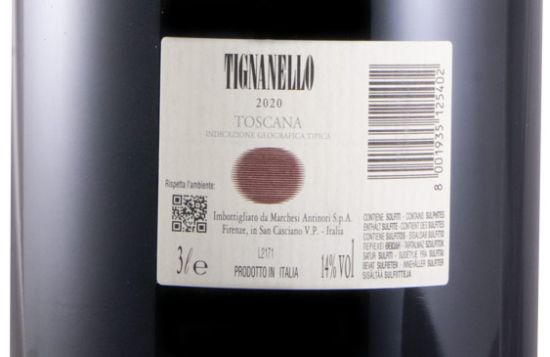 2020 Tignanello red 3L