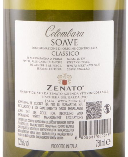 2022 Zenato Colombara Soave Classico branco