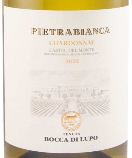 2022 Tormaresca Pietrabianca Chardonnay Castel del Monte biológico branco
